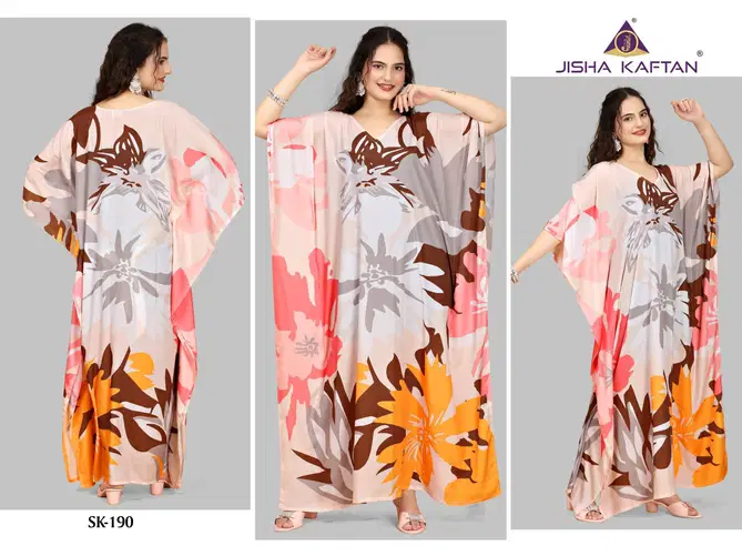 Silk Kaftan Vol 12 By Jelite Daily Wear Silk Printed Kaftan Wholesale In India